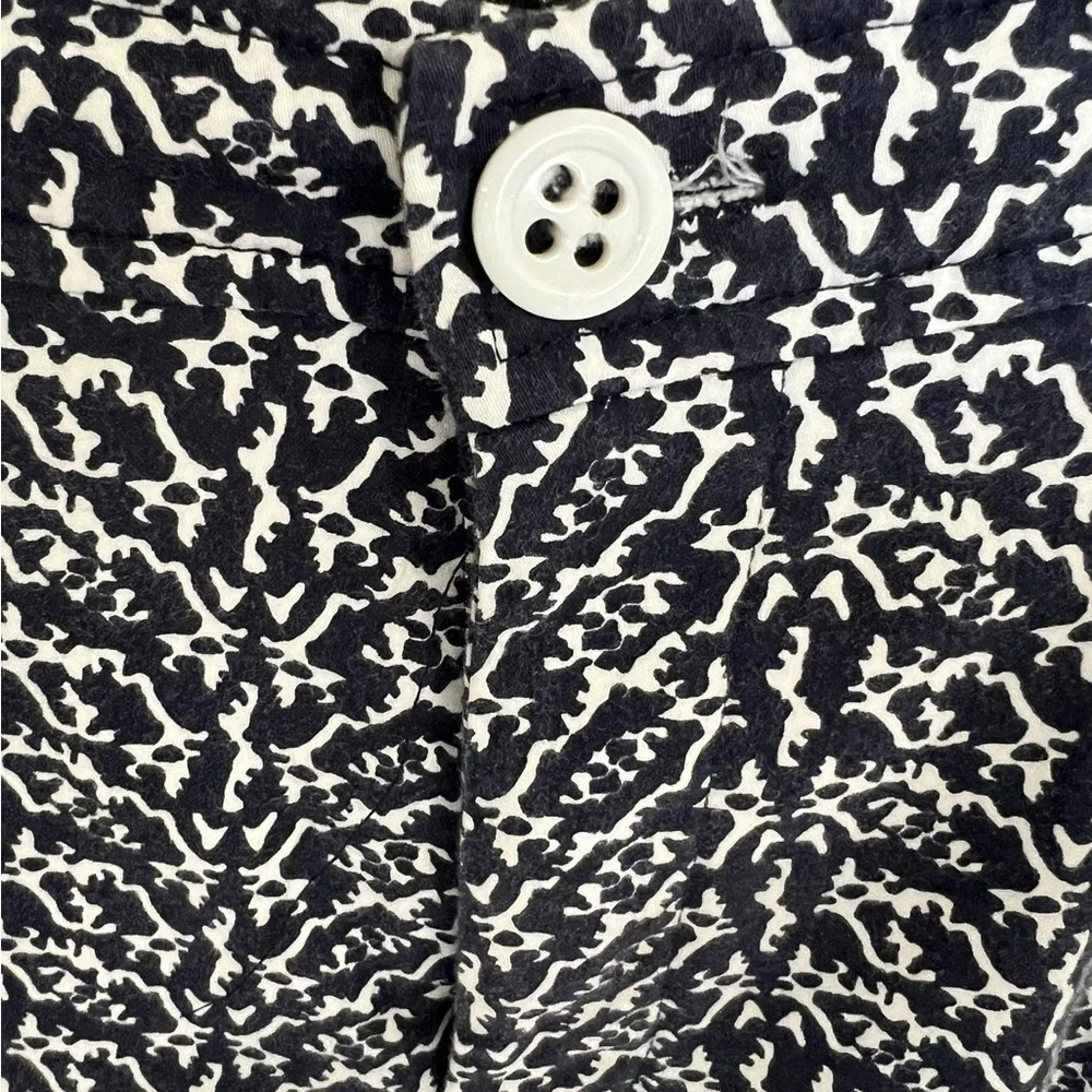 Windridge Cheryl Nash Black and White Patterned Capris